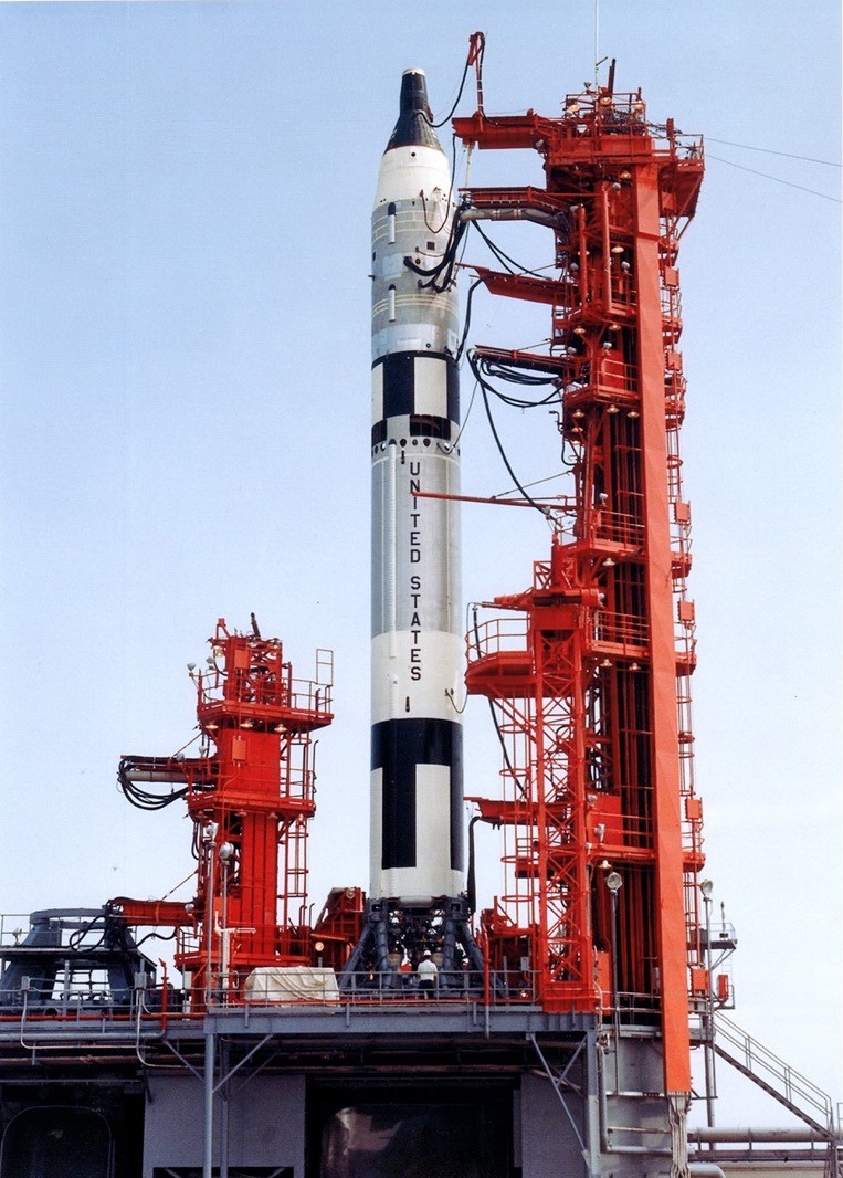 Gemini-Titan on the launchpad